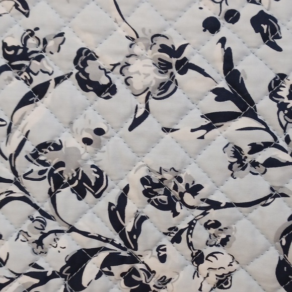 Vera Bradley Perennials Misty Surf Teddy Fleece Pullover ** SZ L - Picture 6 of 9